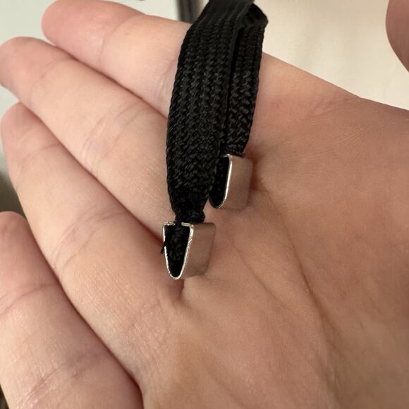 NWT La Perla Satin Corset Black Lace Panel Size IT 3 Goth Vampy Bustier - Picture 6 of 11